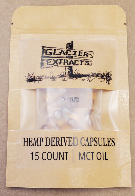 Hemp-Derived Capsules | MCT Oil