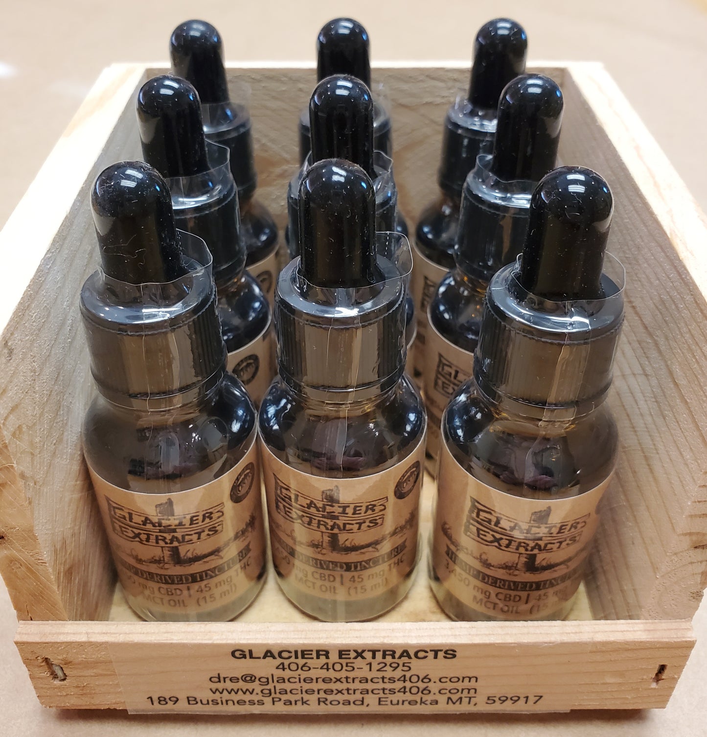 Wholesale: Hemp-Derived Tincture |MCT Oil (10x tincture bottles-15 ml)