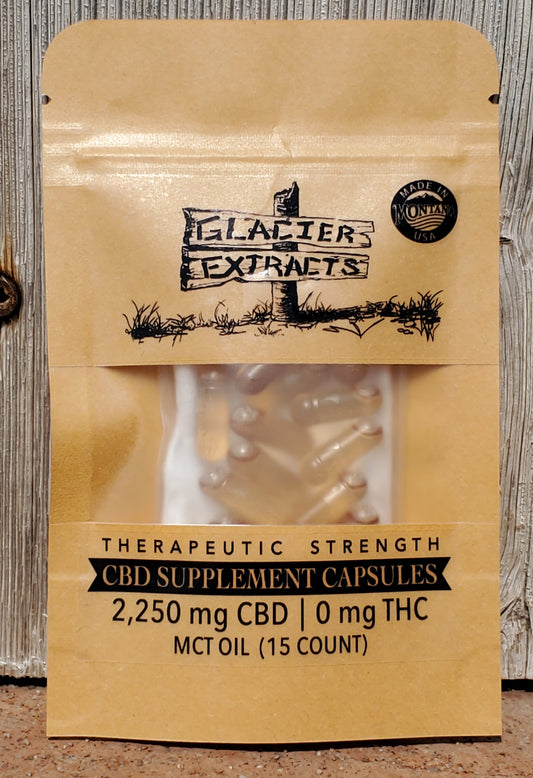 THERAPEUTIC STRENGTH CBD CAPSULES