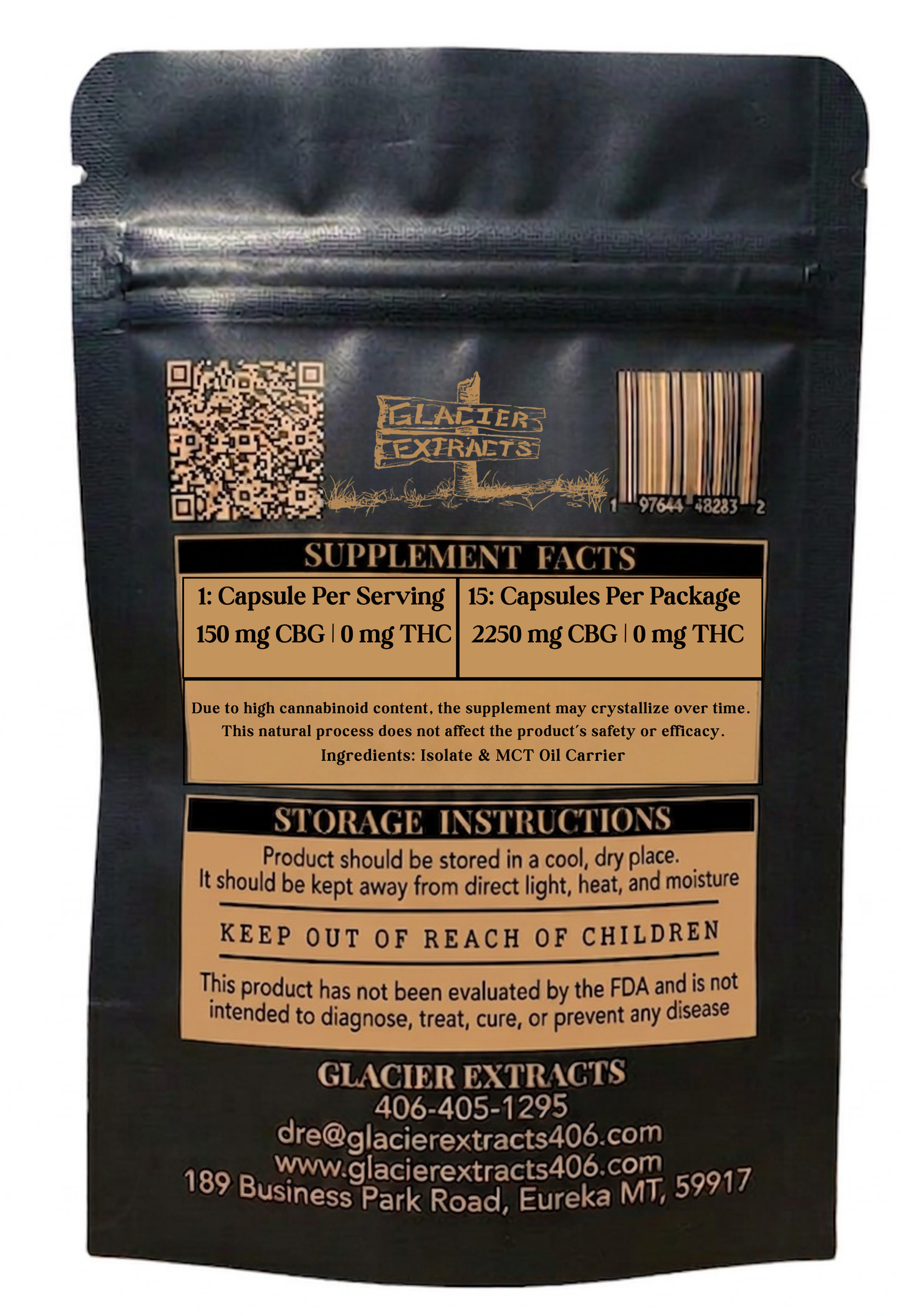 THERAPEUTIC STRENGTH CBG CAPSULES | 20 UNITS (15-count)
