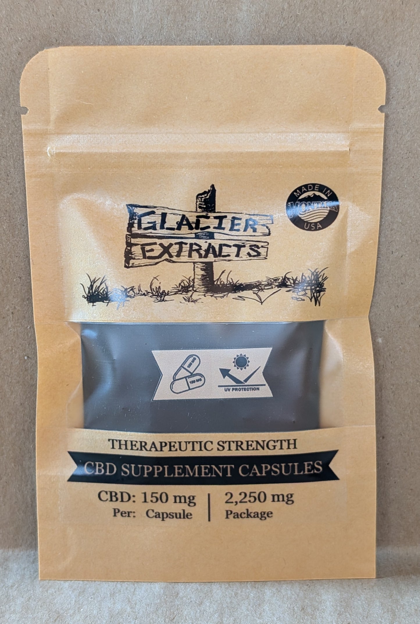 THERAPEUTIC STRENGTH CBD CAPSULES