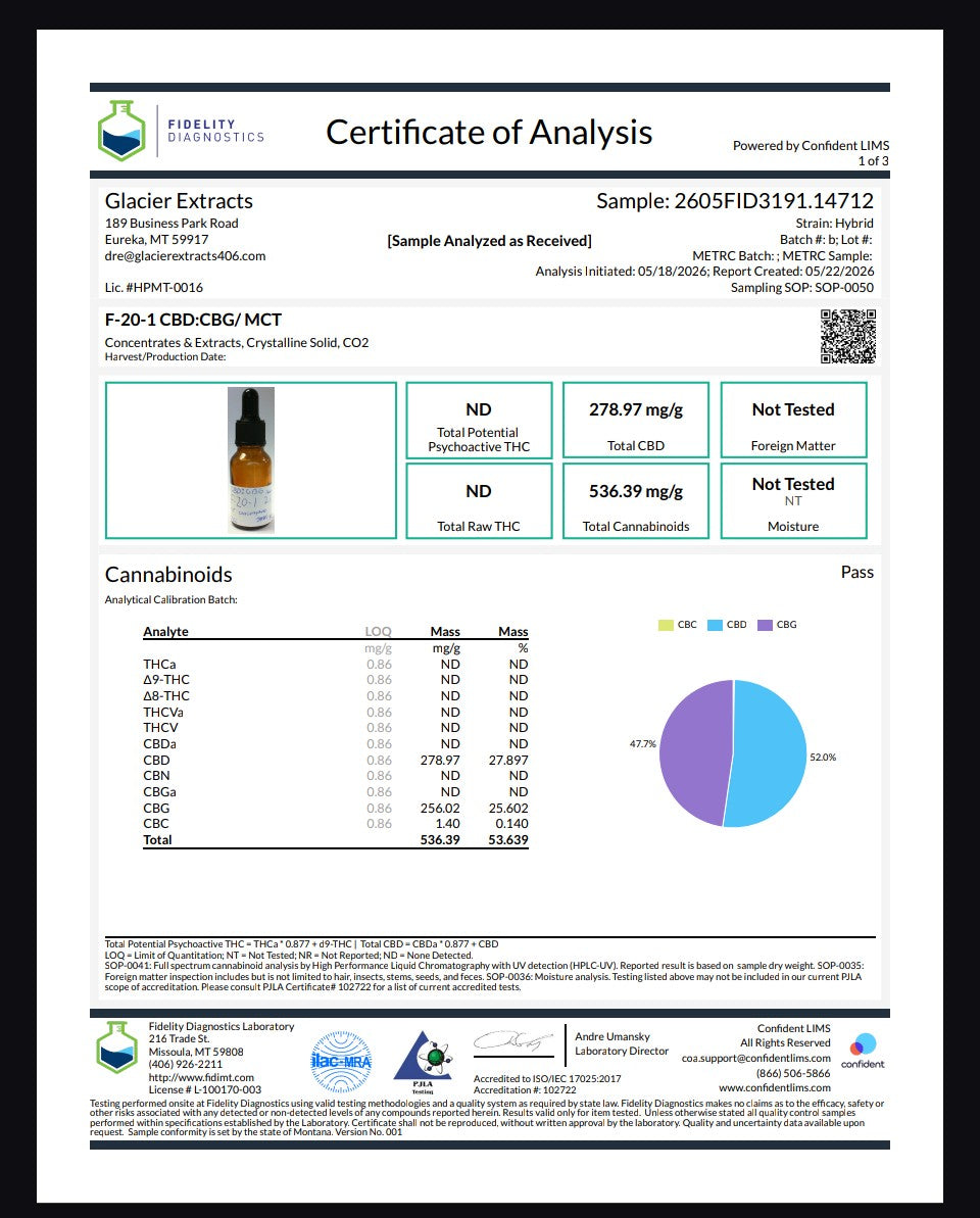 THERAPEUTIC STRENGTH CBD: CBG RATIO CAPSULES