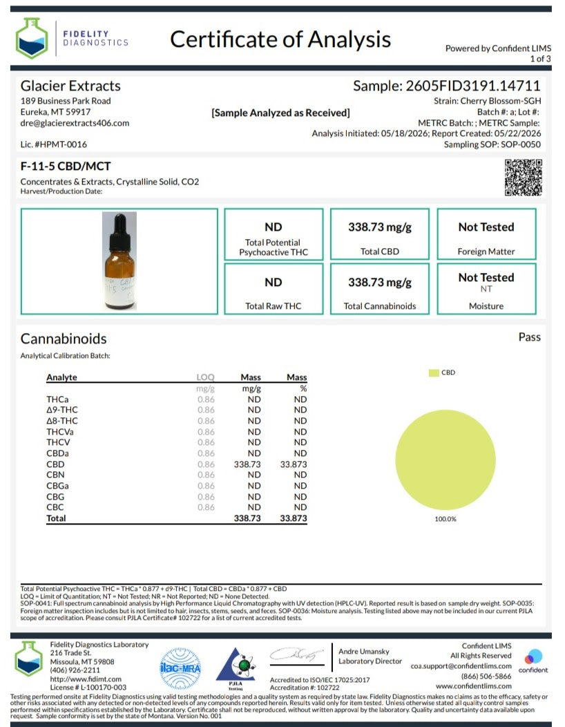 THERAPEUTIC STRENGTH CBD CAPSULES | 20 UNITS (15-count)